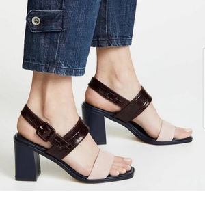 Tory Burch Delaney Color Block Sandals